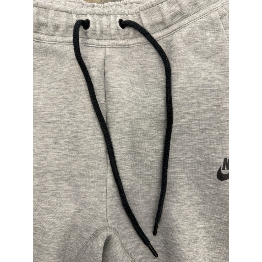 Nike Tech Fleece Jogger Pants Mens Small Gray Zip Pocket Swoosh Slim FB8002-063 - Picture 4 of 7